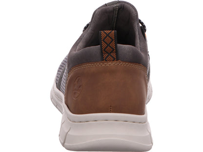 Rieker Herren Sneaker  in grau-bunt-kombiniert