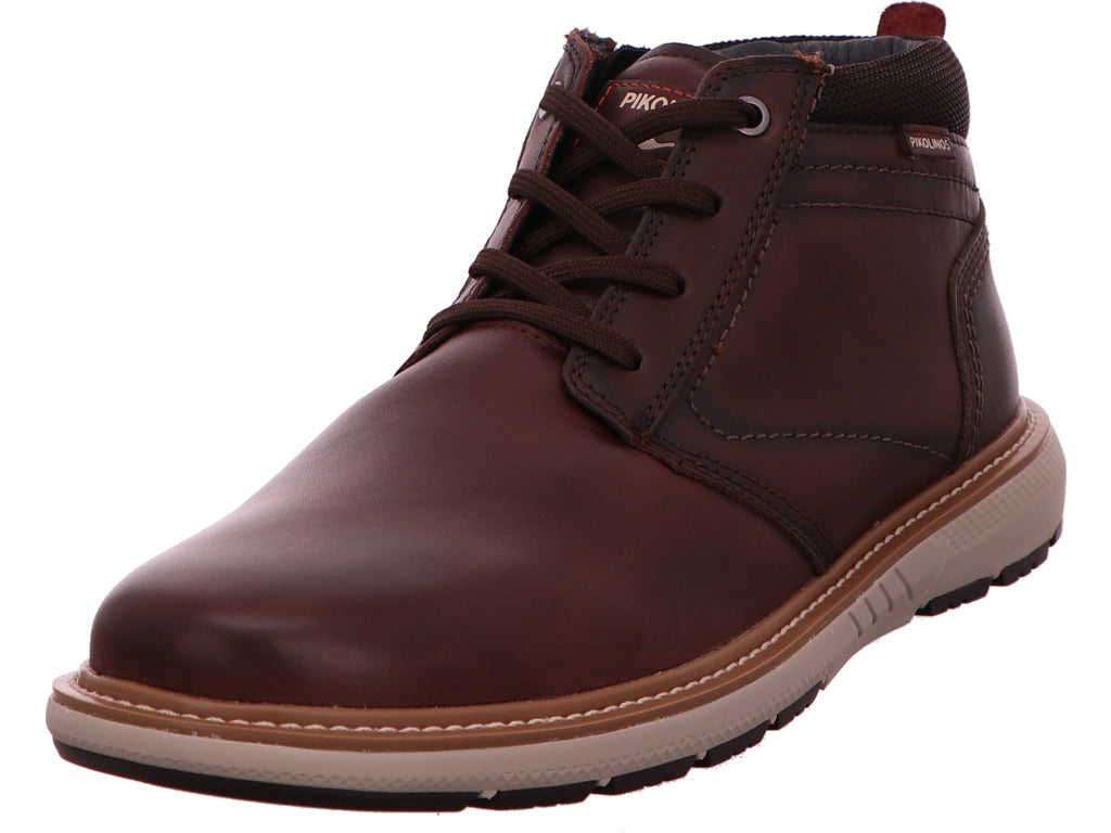 Pikolinos Herren Stiefel Bilbao in braun-bunt-kombiniert