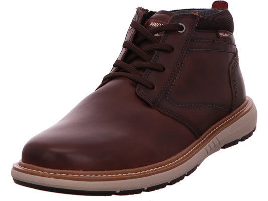 Pikolinos herenlaarzen Bilbao in een bruin-multicolor combinatie