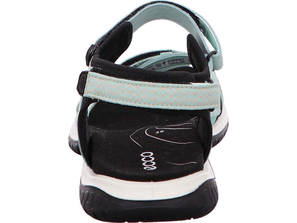 Ecco Damen Sandalette Offroad Yucatan Slim in grün-bunt-kombiniert