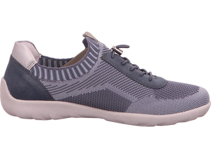 Remonte Damen Slipper  in blau-kombiniert