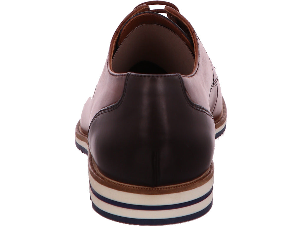 Lloyd Herren Halbschuh  in braun-bunt-kombiniert