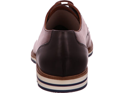 Lloyd Herren Halbschuh  in braun-bunt-kombiniert