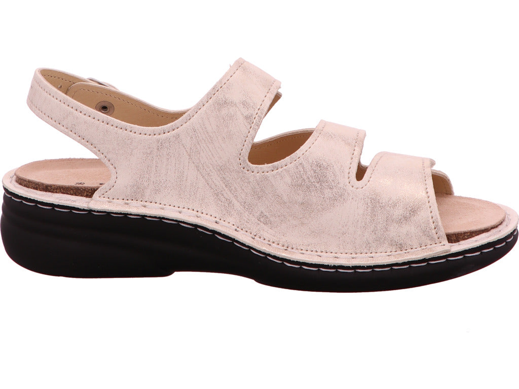 Finn Comfort Damen Sandalette Praia in beige