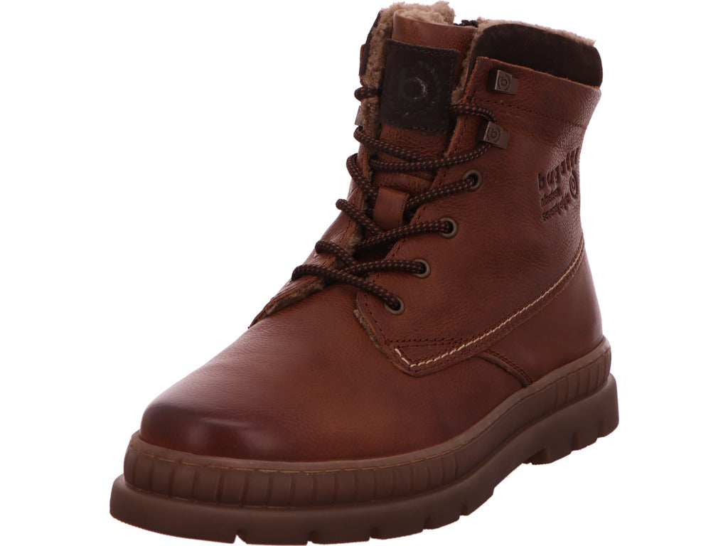 Bugatti Herren Stiefel Caj in dunkelbraun