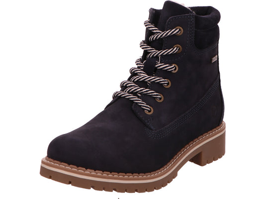 Tamaris Damen Stiefel  in dunkelblau