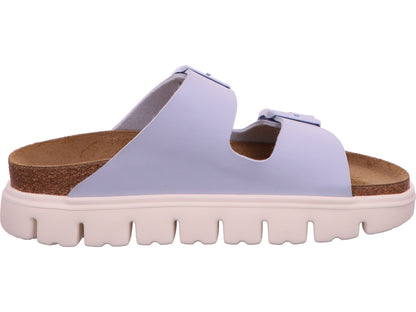 Birkenstock Damen Pantolette Arizona Pap Chunky in hellblau