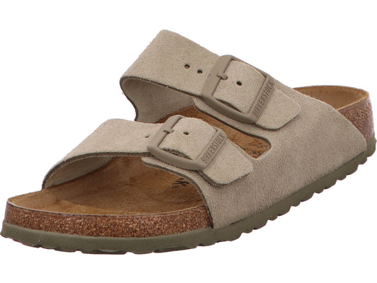 Birkenstock Damen Pantolette Arizona Big Buckle in khaki