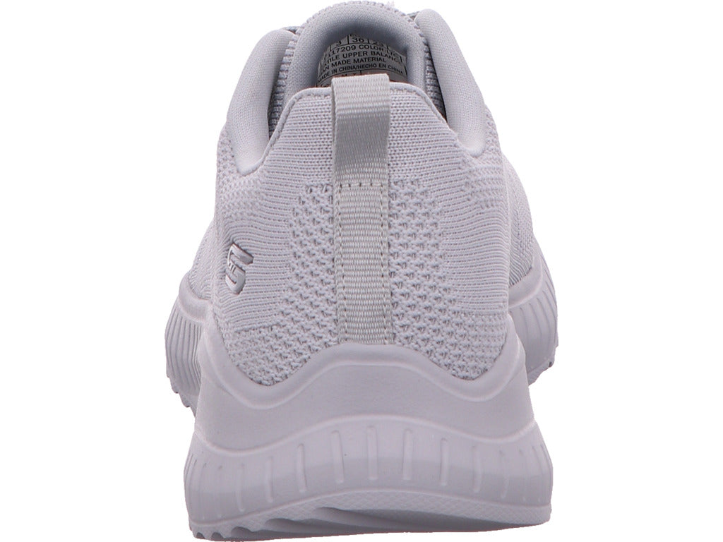 Skechers Damen Sneaker Bobs Sport Squad Chaos-Face Off in hellgrau
