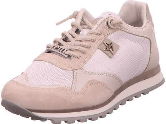 Cetti damessneakers C848 Sra in beige-multicolor combinatie