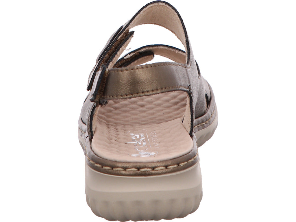 Rieker Damen Sandalette  in metallic