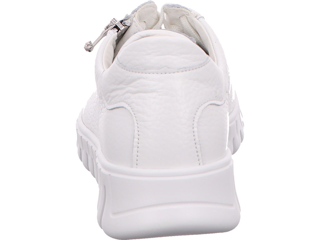 Waldläufer Damen Schnürschuh H-Birdy in weiß