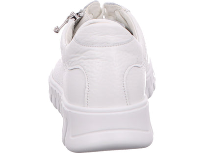 Waldläufer Damen Schnürschuh H-Birdy in weiß