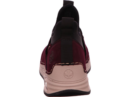 Rieker Damen Sneaker  in dunkelrot
