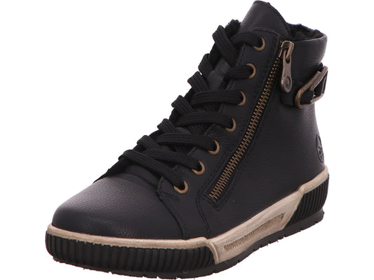 Rieker Damen Stiefel  in schwarz