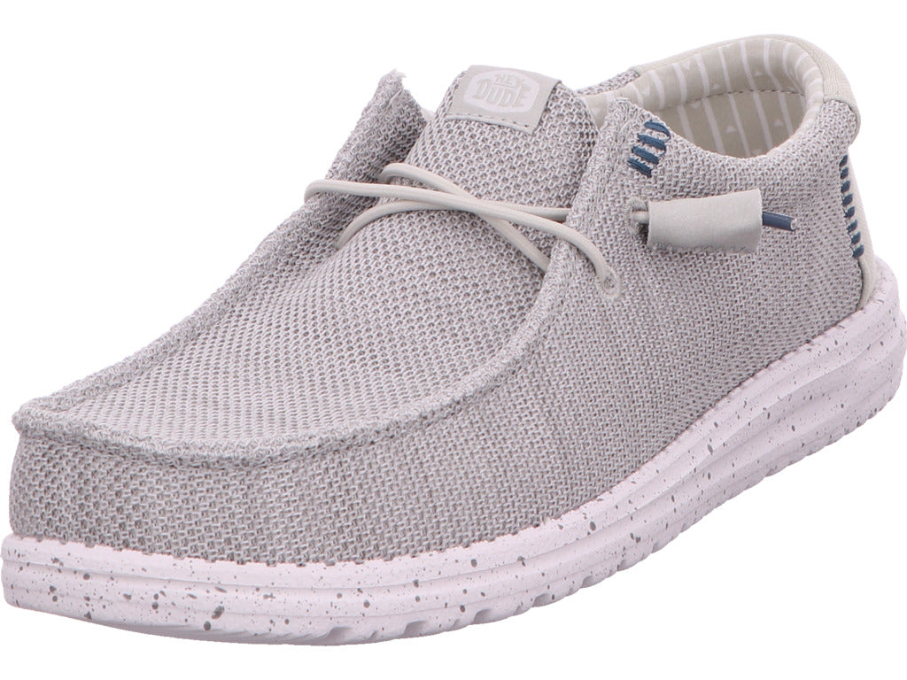Hey Dude Herren Slipper Wally Stretch Sox in grau
