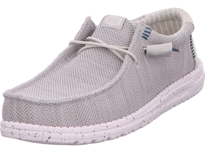 Hey Dude Herren Slipper Wally Stretch Sox in grau