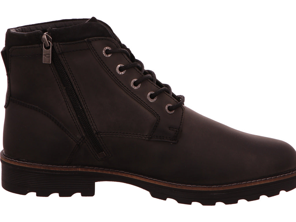 Camel Active herenlaarzen in zwart