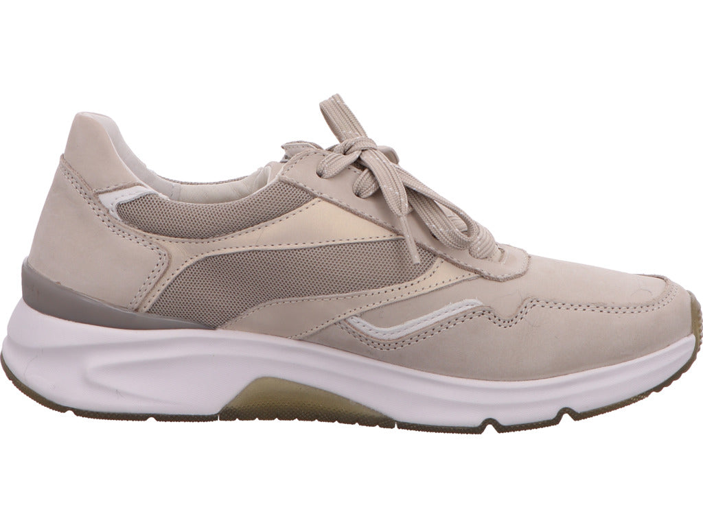 Gabor Comfort damessneakers in beige combinatie