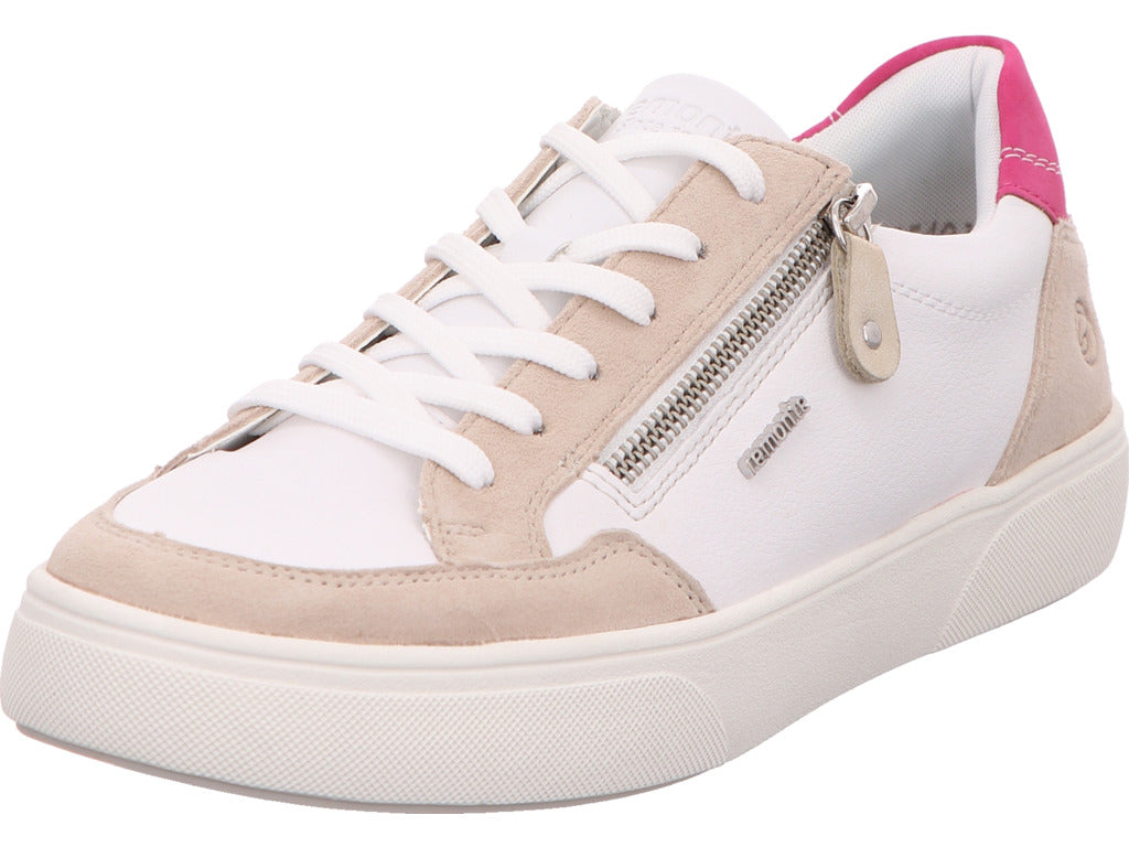 Remonte Damen Sneaker  in weiß-bunt-kombiniert
