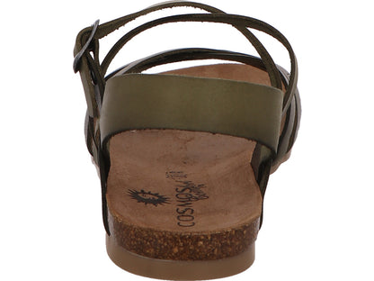 Cosmos-Cordes GmbH Damen Sandalette  in dunkelgrün