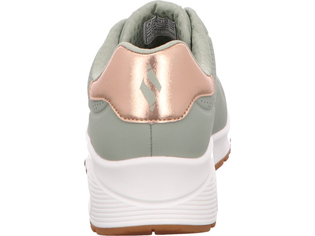 Skechers damessneakers Uno - Shimmer Away in groen