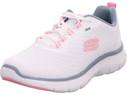 Skechers Damen Sneaker Flex Appeal 5.0 in weiß-bunt-kombiniert