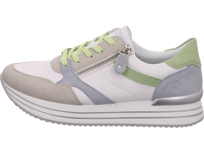 Remonte Damen Sneaker  in weiß-bunt-kombiniert