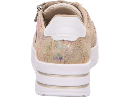 Rieker Damen Sneaker  in weiß-bunt-kombiniert