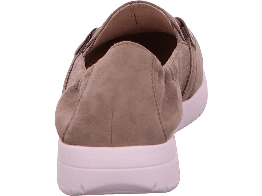 Caprice Damen Slipper  in dunkelbeige
