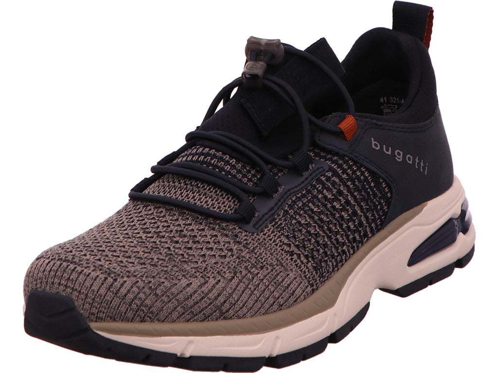 Bugatti Herren Sneaker  in blau-bunt-kombiniert