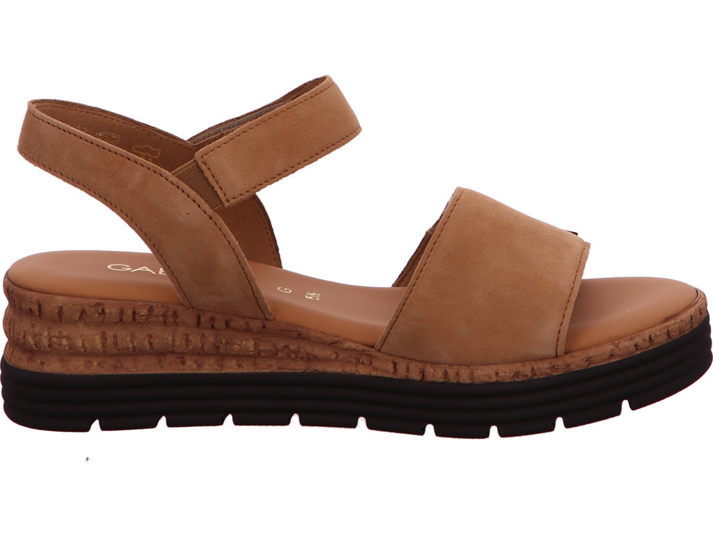 Gabor Comfort Damen Sandalette  in hellbraun