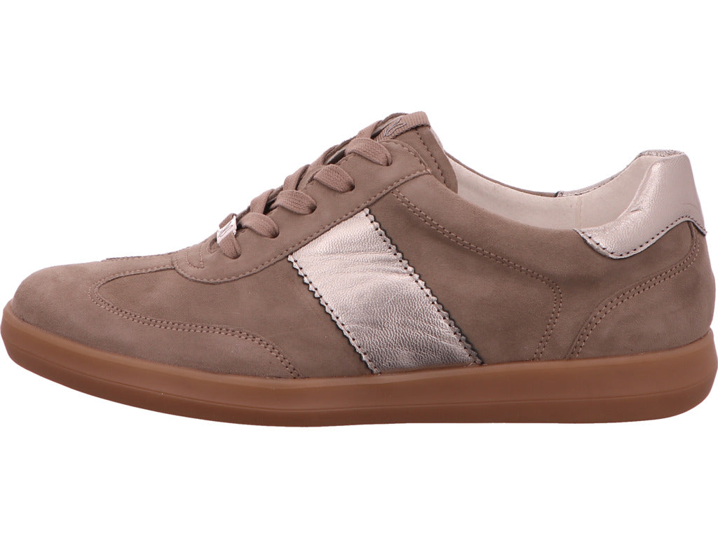 Caprice Damen Sneaker  in braun-bunt-kombiniert