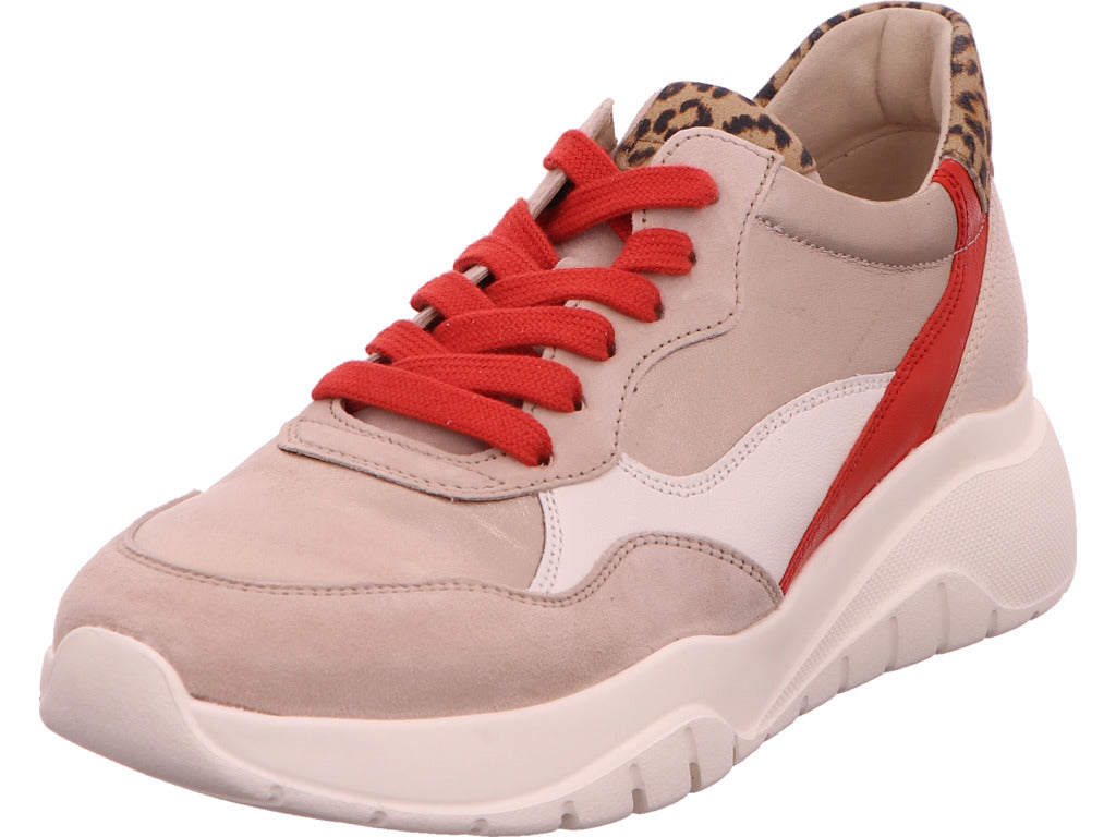 Gabor Damen Sneaker  in beige-bunt-kombiniert