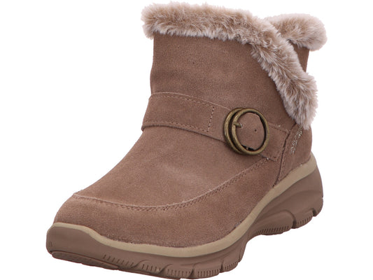 Skechers Damen Stiefel Easy Going - Gentle Winter in hellbraun