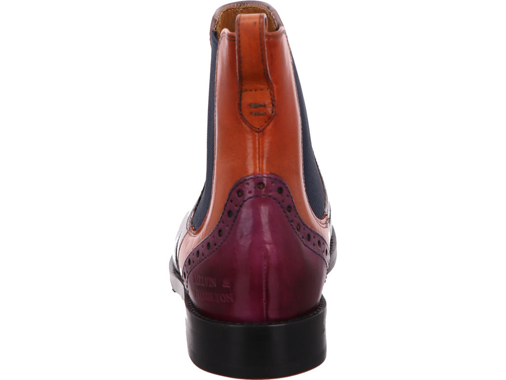 Melvin & Hamilton Damen Stiefel Selina 29 in grün-bunt-kombiniert