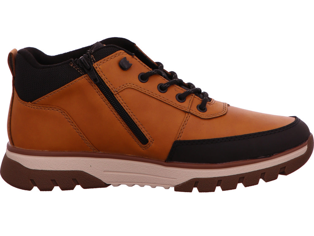 Rieker Herren Halbschuh  in braun-bunt-kombiniert