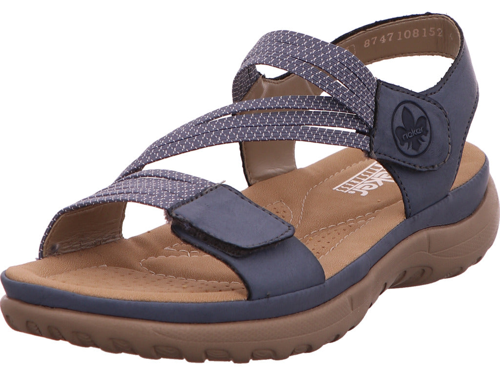 Rieker Damen Sandalette  in blau