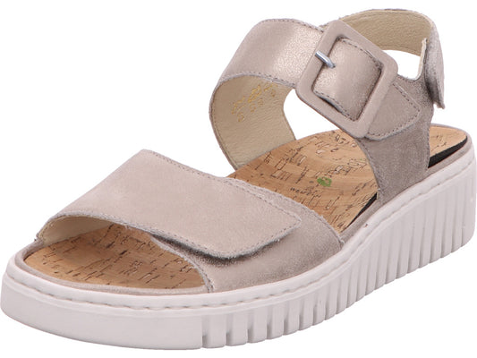 Waldläufer Damen Sandalette H-Willow in grau