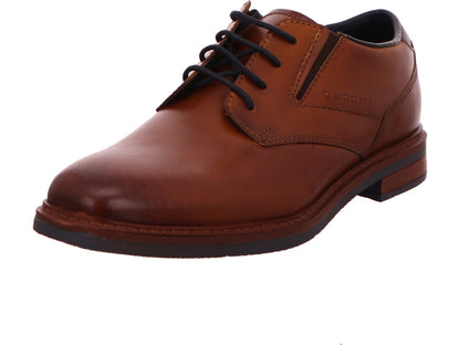Bugatti Herren Schnürschuh Maik Exko in hellbraun