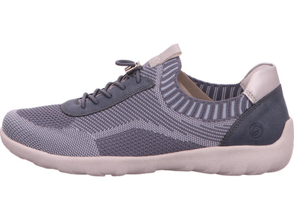 Remonte Damen Slipper  in blau-kombiniert