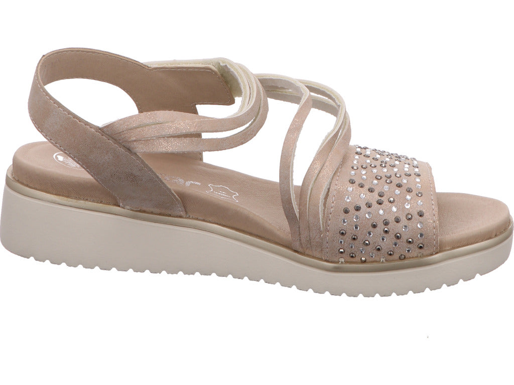 Rieker Damen Sandalette  in rose