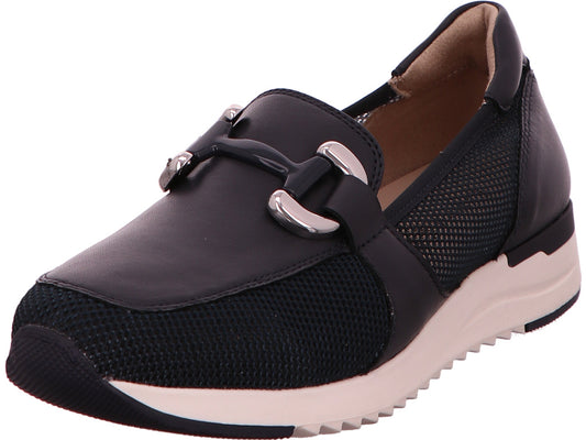 Caprice Damen Slipper  in dunkelblau