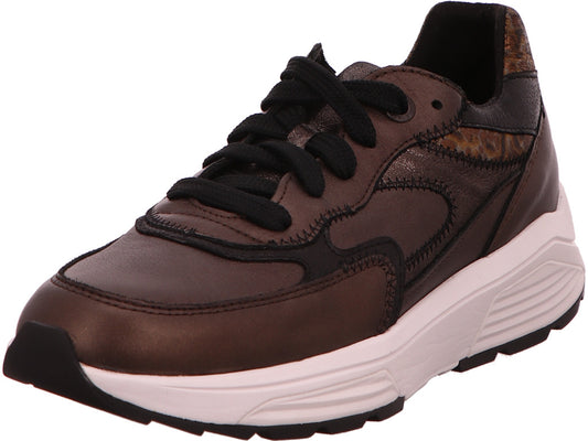 Xsensible Damen Sneaker Arona in braun-bunt-kombiniert