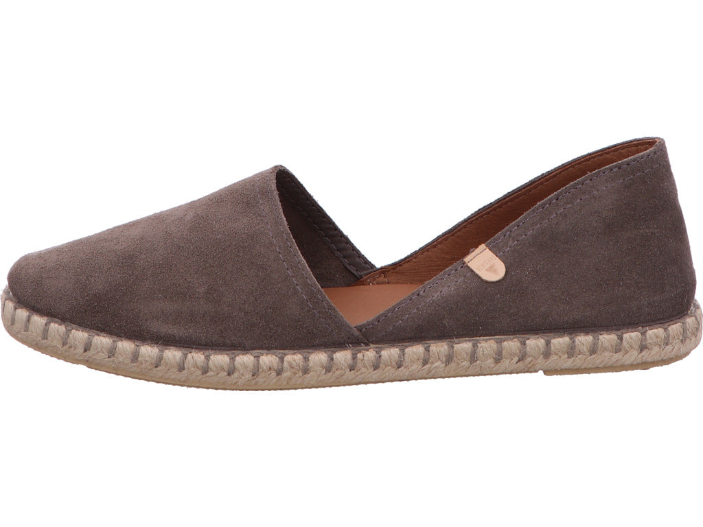 Fun Verbenas Damen Slipper  in dunkelgrau