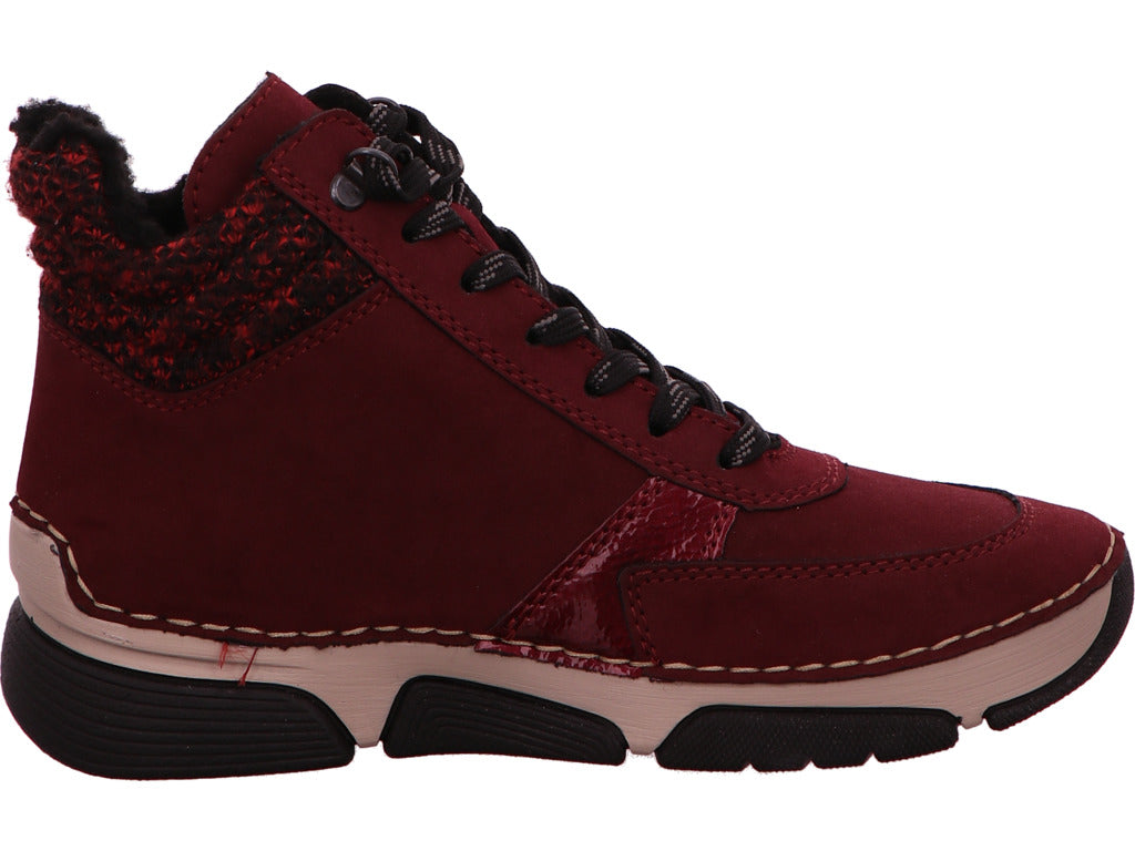 Rieker Damen Stiefel  in bordo