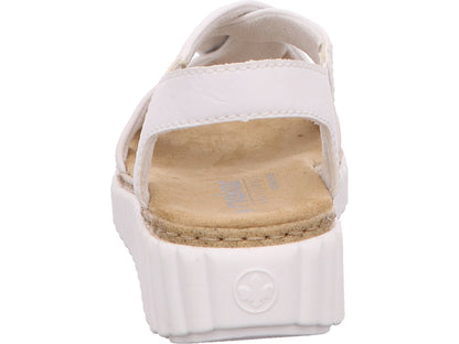 Rieker Damen Sandalette  in weiß