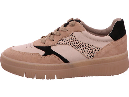 Tamaris Damen Sneaker  in beige-bunt-kombiniert