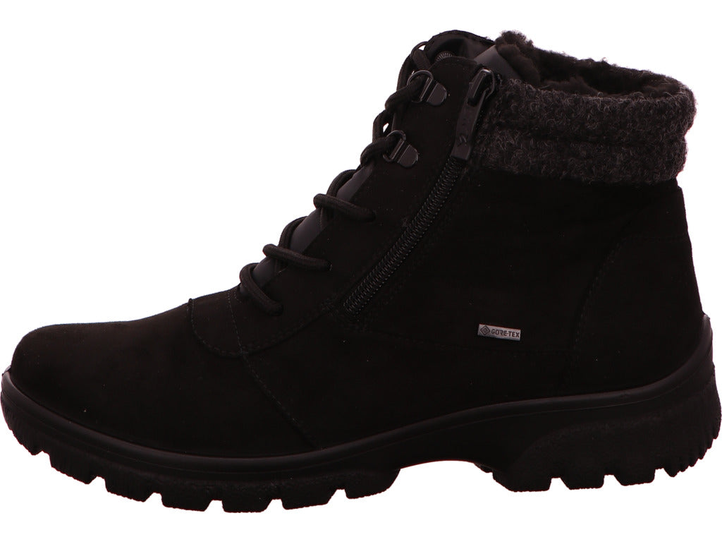 Ara Damen Stiefel Saas-Fee St. in schwarz