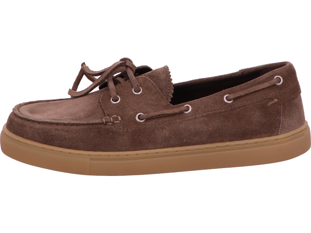 Marc O`Polo Damen Schnürschuh Kara 1B in dunkelbraun